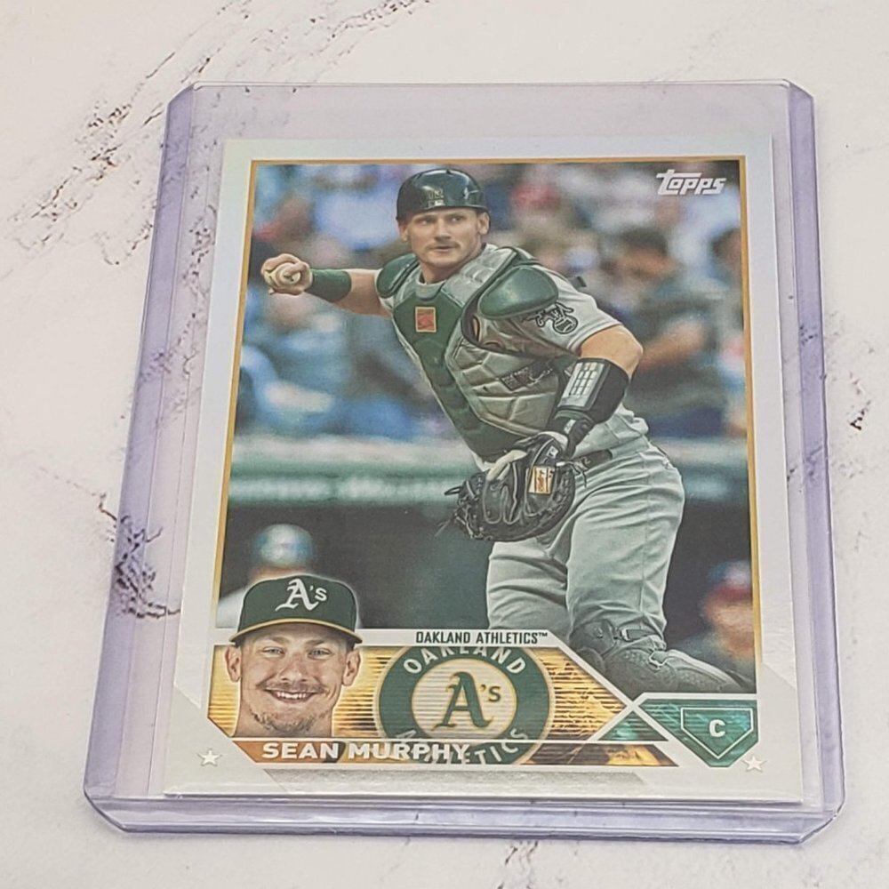 2023 Topps Series 1 #309 Sean Murphy Rainbow Foil Oakland Athletics